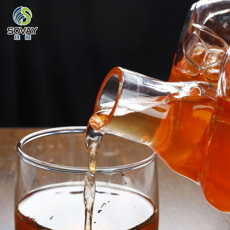 SA14N Clear Packaging Containers Finger Shape Custom Business Gifts Wine and Liquor Glass Bottles Wholesale Glassware China Factory
