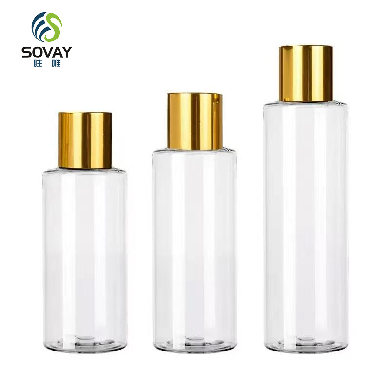 SP15N Blt Hot Sale Transparent 100ml 250ml Plastic Sprayer Perfume Bottle with Electroplated Cap