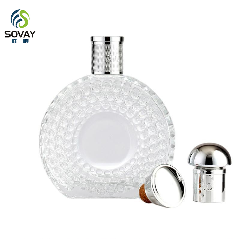 SW65 Empty Recyclable Liquor Bottles Premium Glass Spirits Containers Whisky Gin Alcohol Bottles