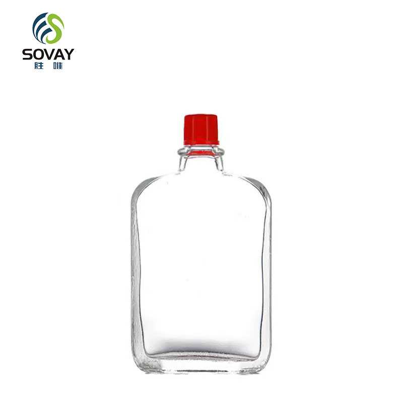 SE07 Hot Sell Clear Empty Glass Medicine Oil Bottles
