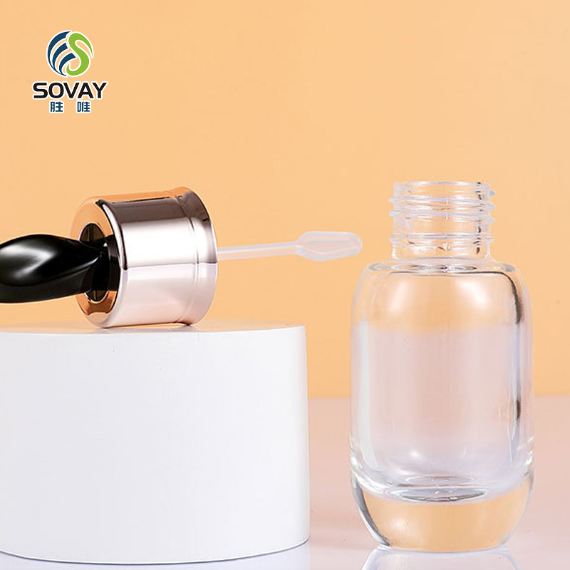 SE44 Famous Brand Premium Customizable 15ml 30ml 50ml Clear Green Glass Designs Bottles with Stirring Stick for Skin Care Serum Cream
