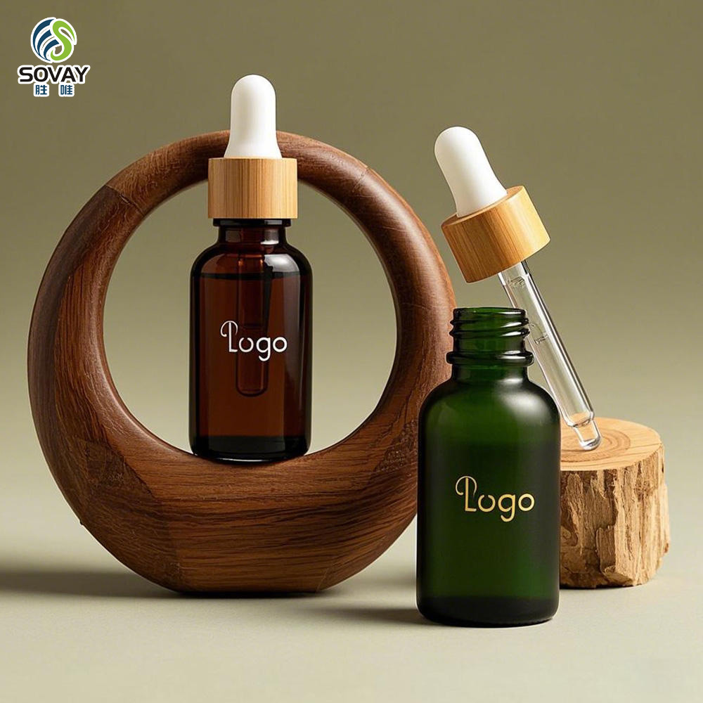 SE01 Wholesale Glass Pipette Graduated 5ml 10ml 15ml 20ml 30ml 50ml 100ml Liquid Essential Oil Glass Dropper Bottle