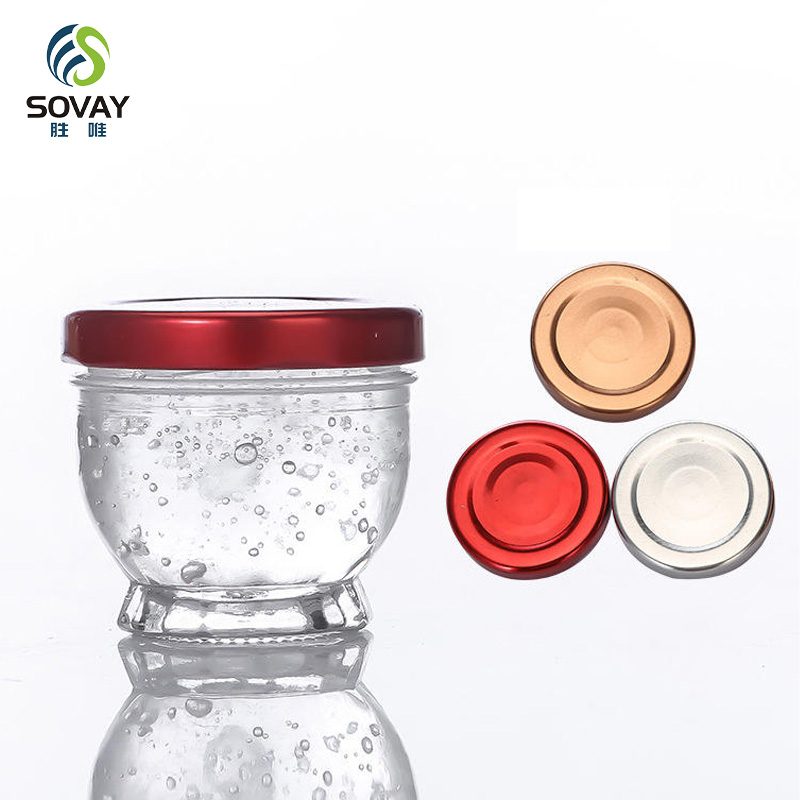 SG58N Hot Sale 50ml 75ml 100ml 150ml Empty Glass Honey Jar High Quality Honey Bottle Glass Jar