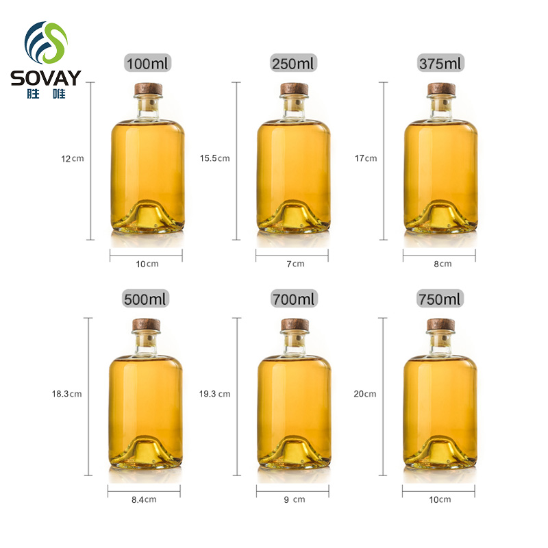SW36 High Clarity Pure Crystal Liquor Bottle for Bar Home Display Collection