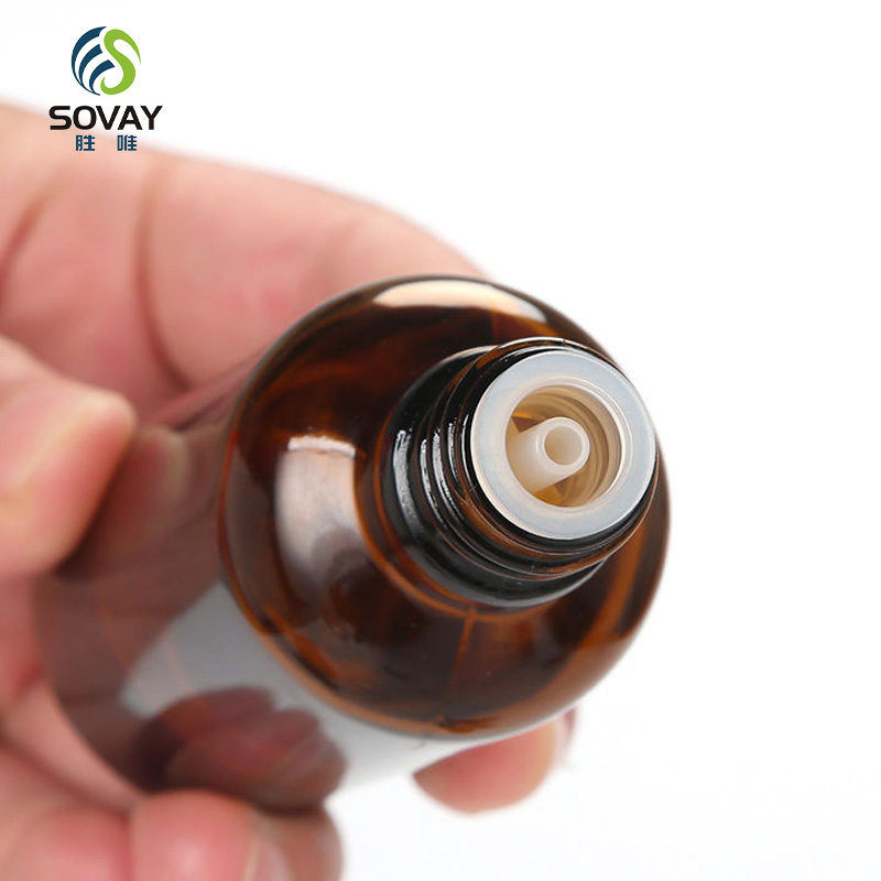 SE35N 5ml 10ml 15ml 20ml 30ml 50ml 100ml Brown&Matte Black Glass Essential Bottle with Insert Dropper