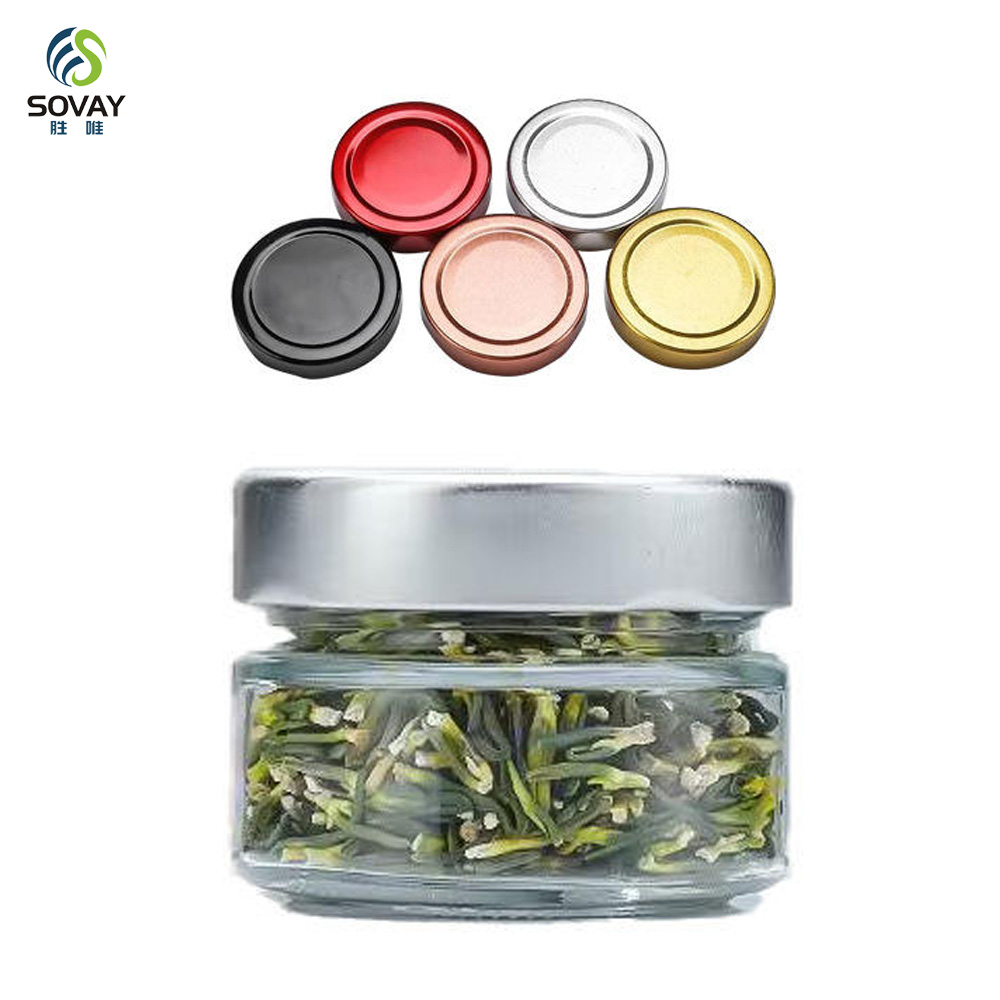 SG69N Wholesale Round Deep Twist off Glass Food Jars 50ml to 1000ml