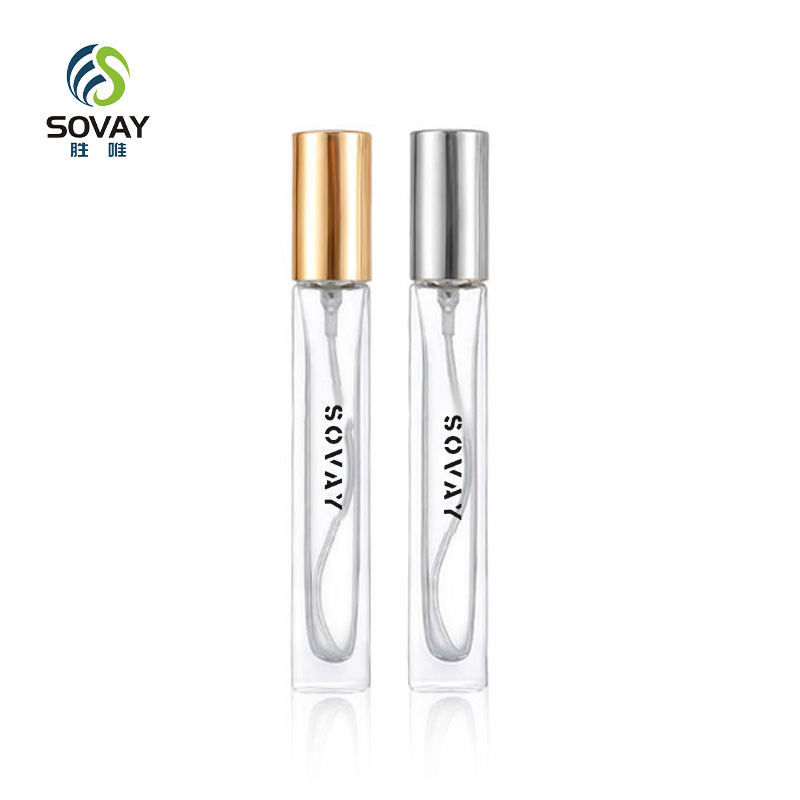 SP30 10ml Glass Roll on Bottles Square Round Matte Black White Transparent Essential Oil Perfume Bottle with Stainless Steel Roller