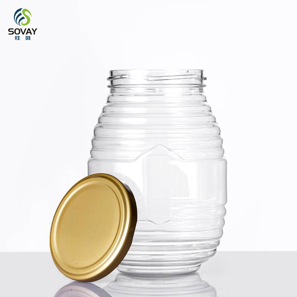 SG03 Empty 70ml 180ml 380ml 730ml Screw Glass Bee Storage Dispenser Jam Airtight Lid Bottle Pot Container Thread Beehive Honey Mason Jar
