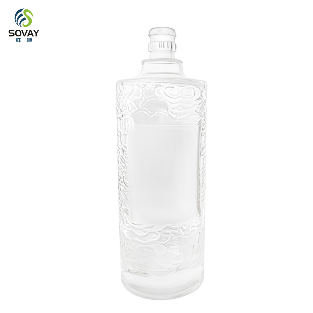 SW171 Unique Premium Empty 250ml 1000ml Wine Gin Whisky Vodka Tequila Glass Bottles