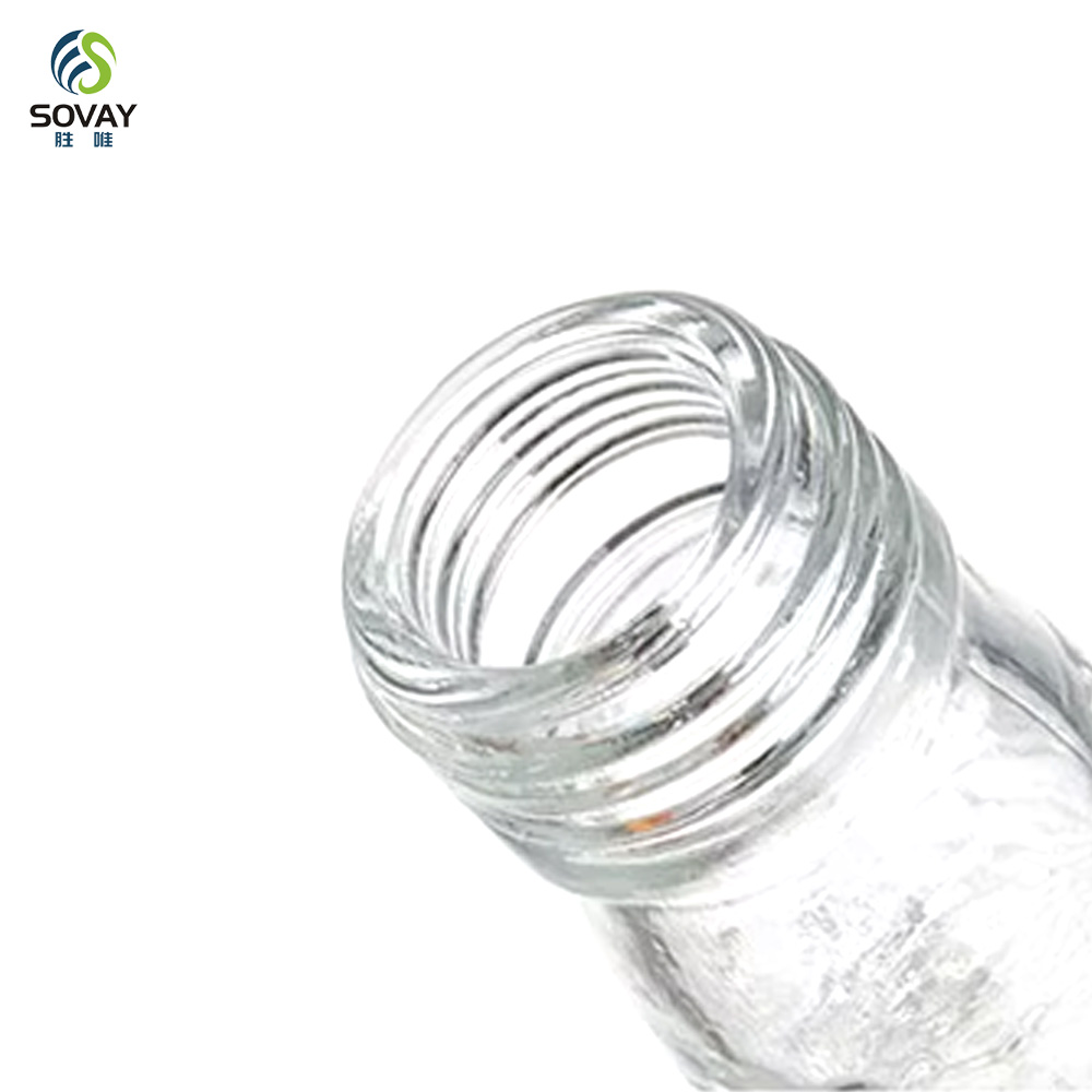 SW148N Empty Glass Fruit Wine Bottles Leak-Proof Sealed Bottles Reusable for Rice Wine & Beverage Storage