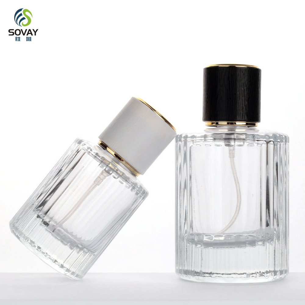 SP38 Customized Logo Packaging Spray 30ml 50ml 100ml Luxury Air Frosted Glass Perfume Bottle
