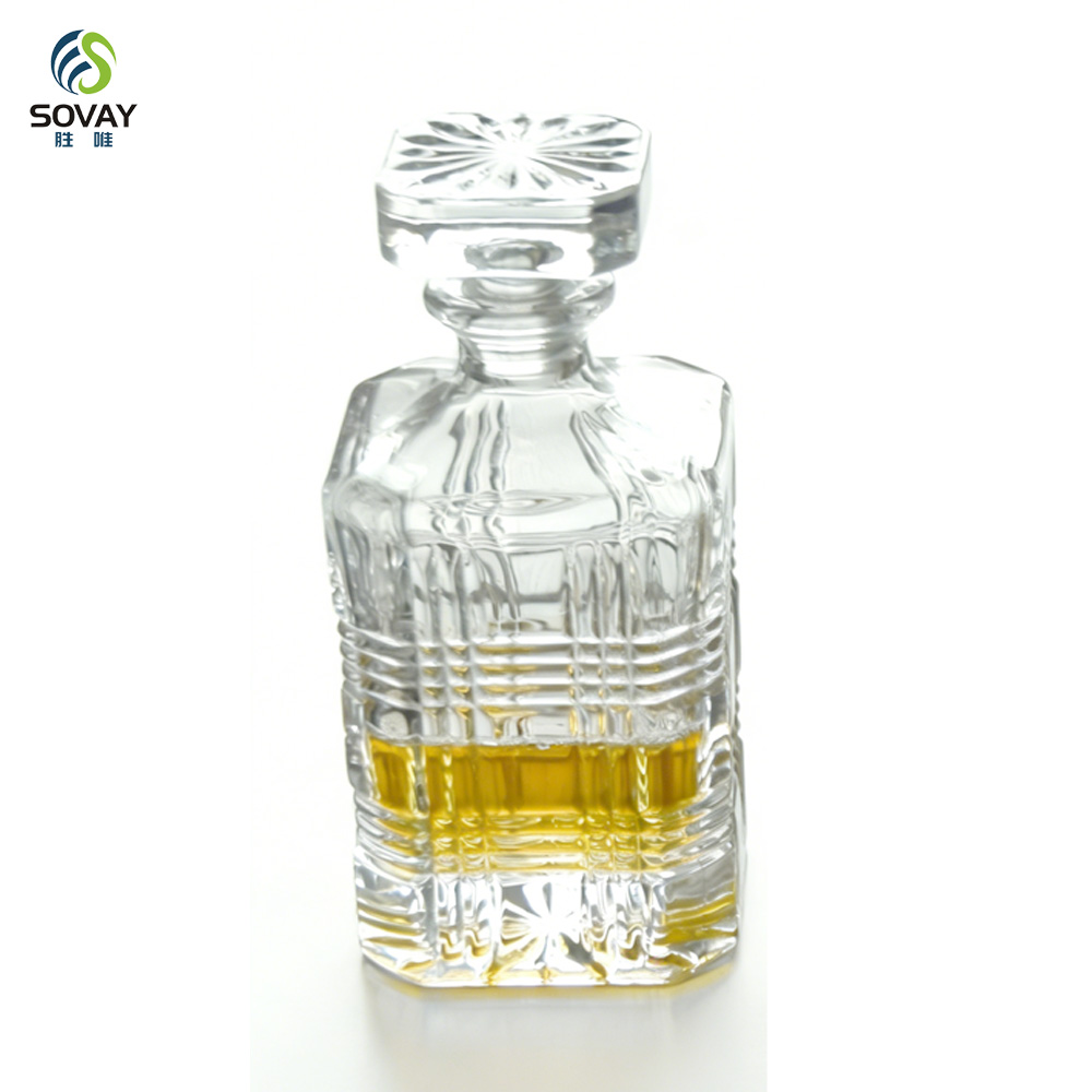 SW146N 750ml Manufacturer Customized High-Quality Whisky Glass Transparent Custom Wine Bottle Whisky Bottle 750ml Whiskey Decant