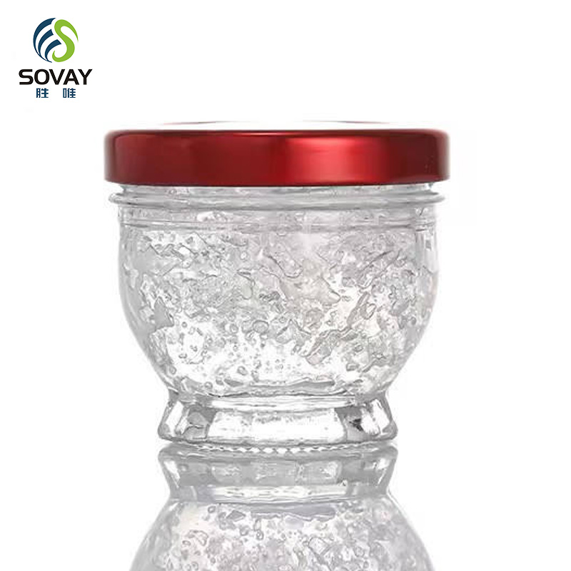 SG58N Hot Sale 50ml 75ml 100ml 150ml Empty Glass Honey Jar High Quality Honey Bottle Glass Jar