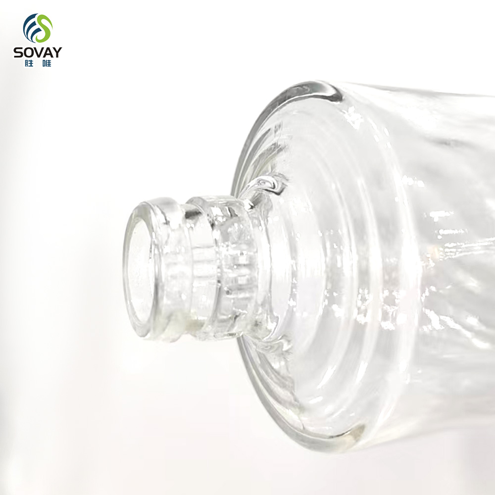 SW169 Wholesale Flint 500ml Glass Bottles for Vodka Brandy Vapor Alcohol for Drinking