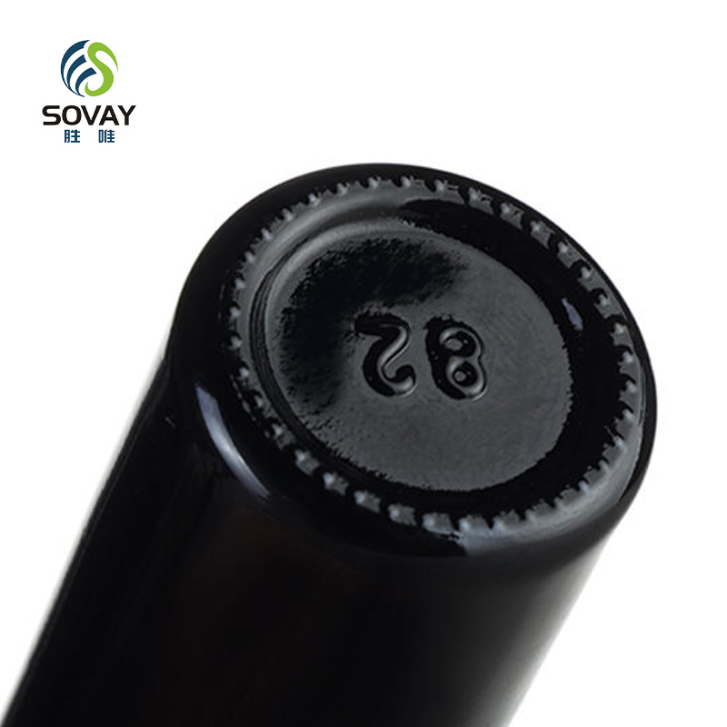 SE40 Matte Black Glass Essential Oil Serum Dropper Bottle with Tamper Proof Screw Cap 5ml to 100ml Sizes MOQ 100PCS