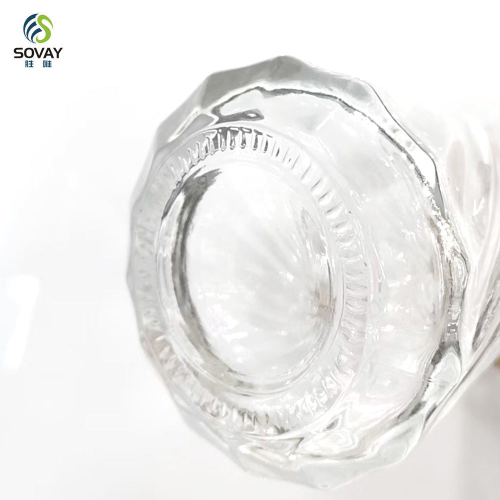 SW169 Wholesale Flint 500ml Glass Bottles for Vodka Brandy Vapor Alcohol for Drinking