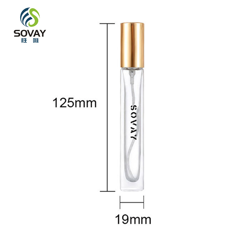 SP30 10ml Glass Roll on Bottles Square Round Matte Black White Transparent Essential Oil Perfume Bottle with Stainless Steel Roller