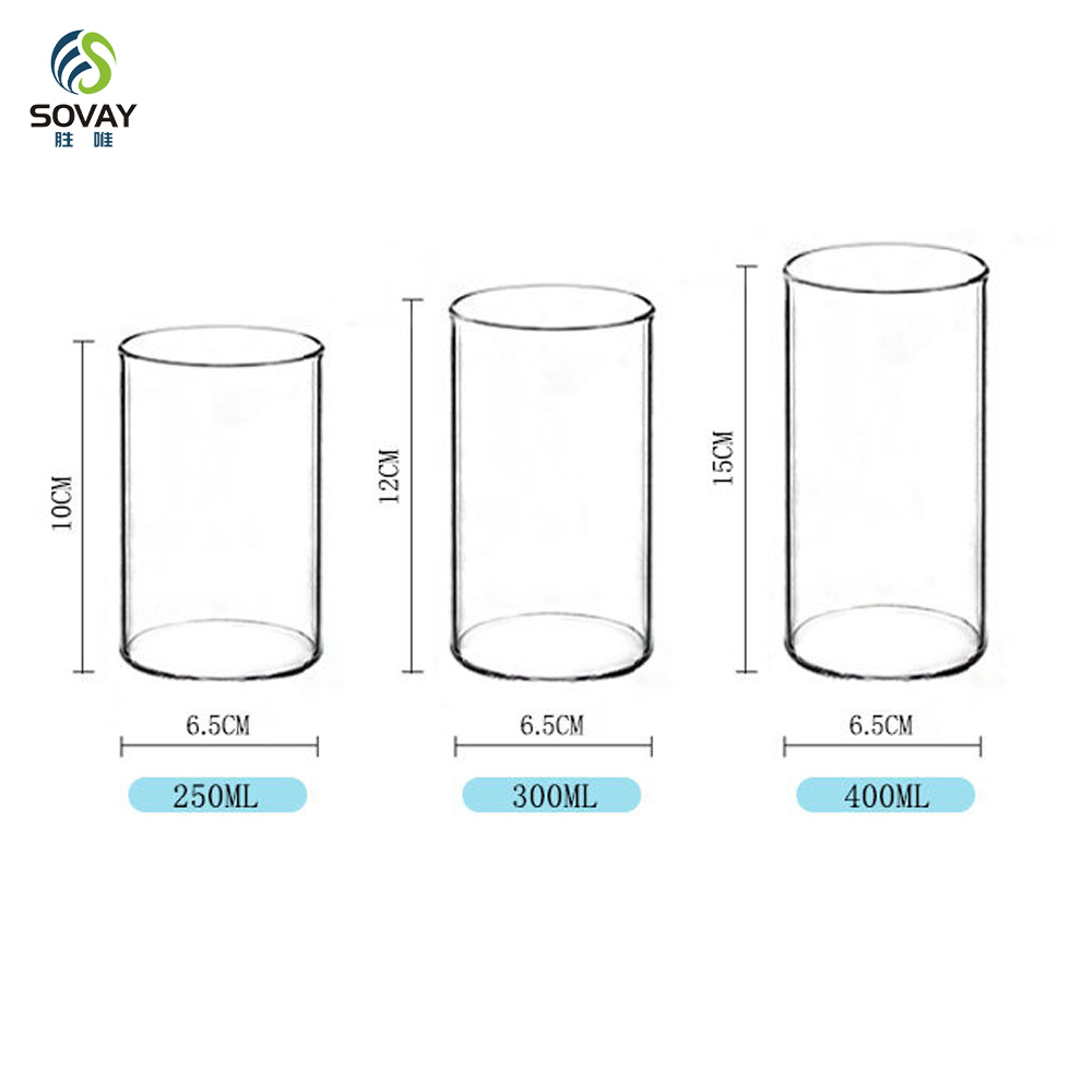 SS09N Customized High Borosilicate Milk Cups with Cheap Price