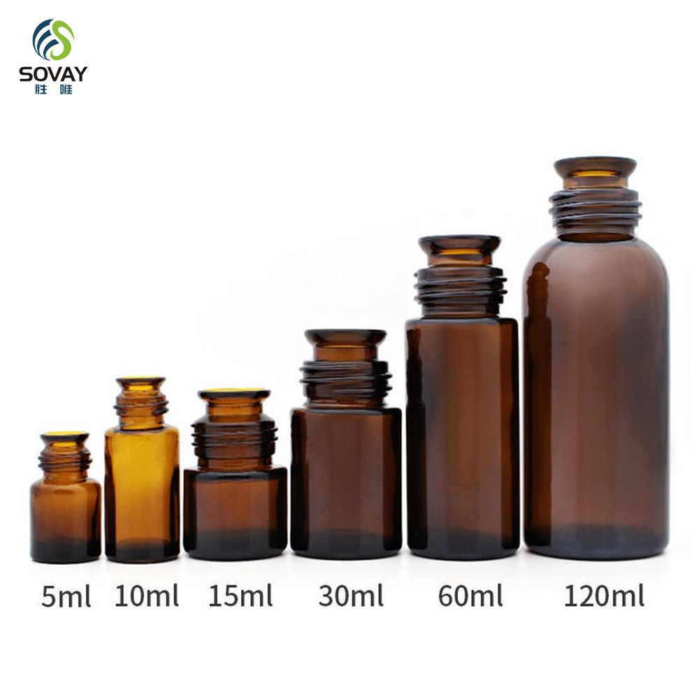 SM21 Pharmaceutical Grade Glass Sample Bottle 10cc Medicine Glass Bottle