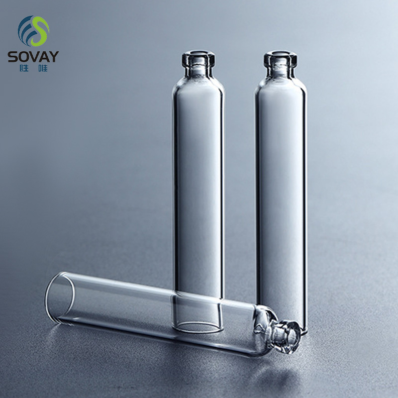 SM28  Wholesale Cartridge Vials Dual 1.5ml 1.8ml 3ml Transparent Medical Empty Disposable Glass Cartridge Vial for Injection Pen
