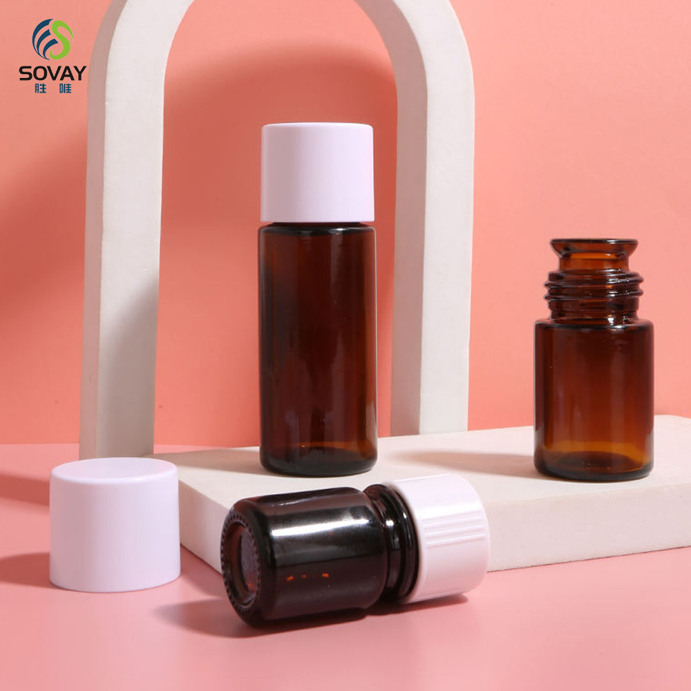 SM21 Pharmaceutical Grade Glass Sample Bottle 10cc Medicine Glass Bottle