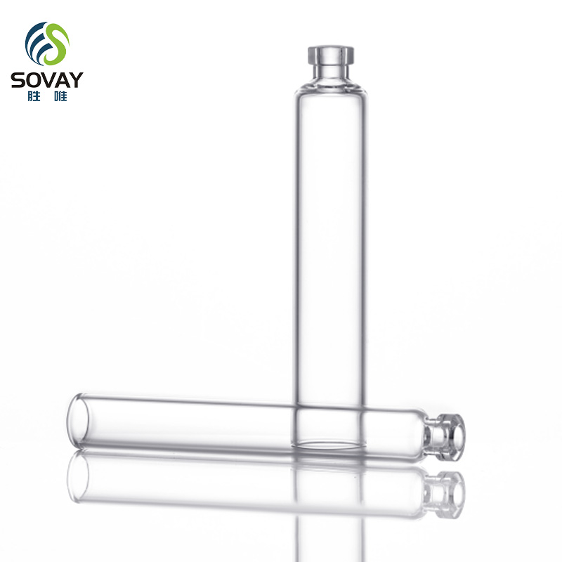 SM28  Wholesale Cartridge Vials Dual 1.5ml 1.8ml 3ml Transparent Medical Empty Disposable Glass Cartridge Vial for Injection Pen