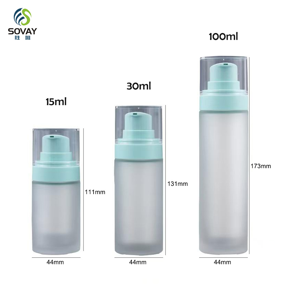 SC14N Pet Cylinder Matte Plastic Bottle with Spray Pump