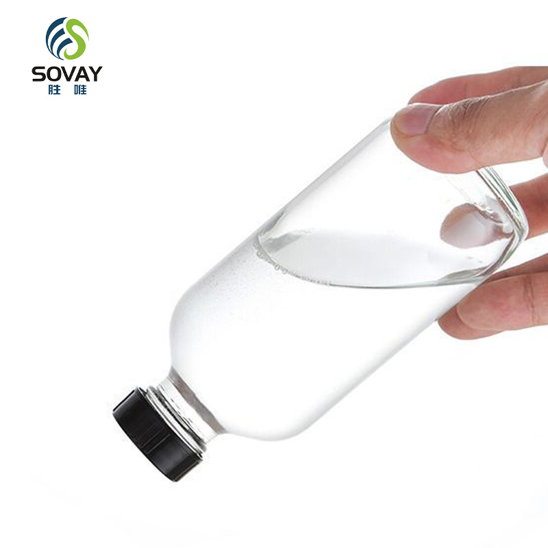 SC13N High Quality 15ml 30ml 60ml 120ml 250ml 360ml 500ml 750ml 1000ml Clear Boston Round Beverage Glass Bottle for Kombucha
